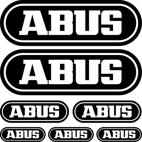 Sticker Masters Abus Sponsor Set Sticker ürün görseli