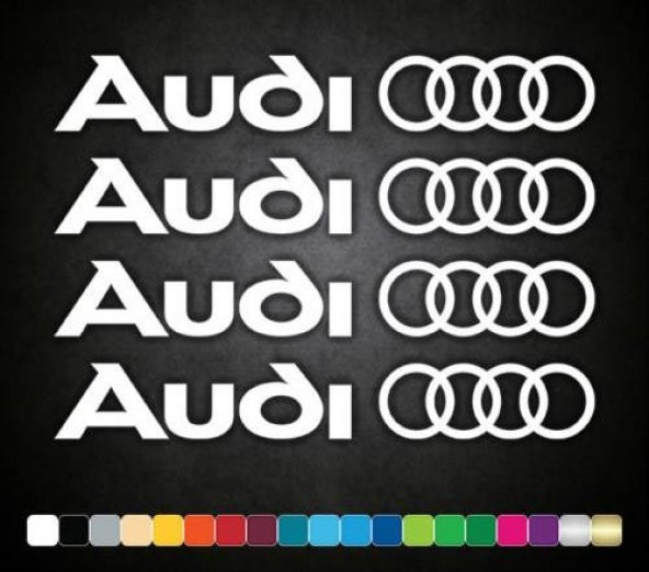 Sticker Masters Audi Sticker Set