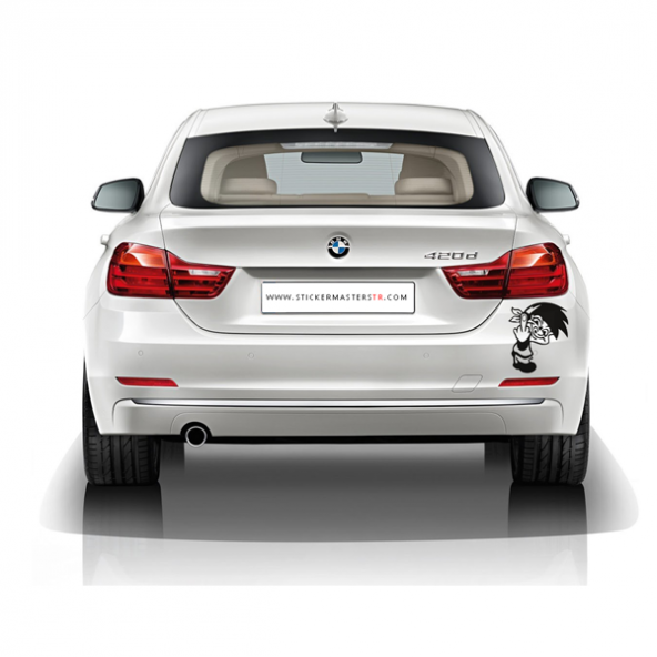 Sticker Masters Bad Boy Motosiklet Sticker-2 - Resim 2