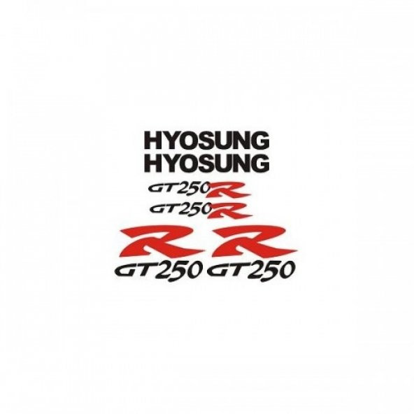 Sticker Masters Hyosung Gtr 250 Sticker Set