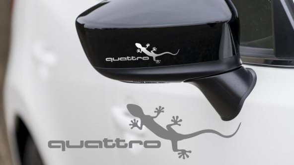 Sticker Masters Audi Quattro Ayna Sticker ürün görseli