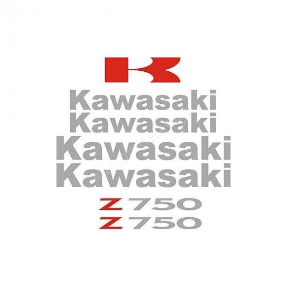 Sticker Masters Kawasaki Z750 Sticker Set