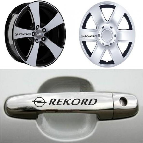 Sticker Masters Opel Rekord Kapı Kolu Jant Sticker - 1
