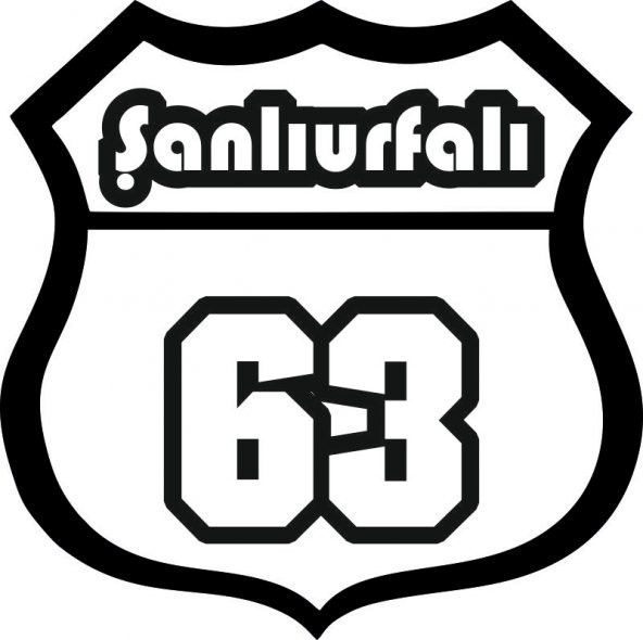 Sticker Masters Şanlıurfalı 63 Sticker - 1