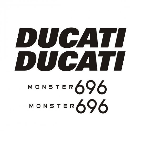 Sticker Masters Ducati 696 Sticker Set