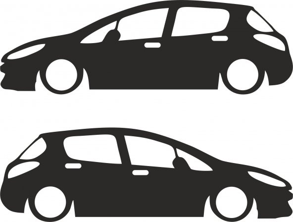 Sticker Masters Peugeot 308 5 Kapı Basık Araç Sticker ürün görseli