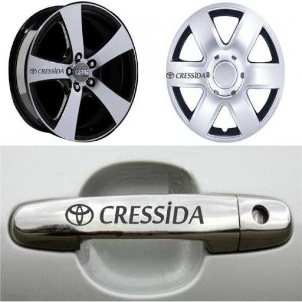 Sticker Masters Toyota Cressida Kapı Kolu Jant Sticker ürün görseli
