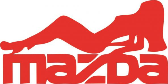 Sticker Masters Mazda Sexy Women Sticker - Resim 2