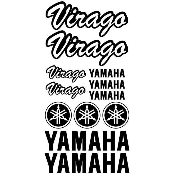 Sticker Masters Yamaha Virago Sticker Set