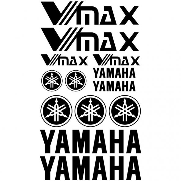 Sticker Masters Yamaha VMAX Sticker Set