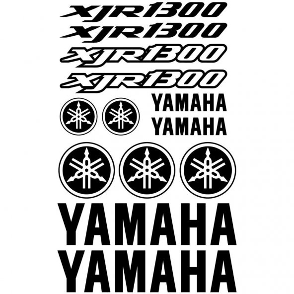 Sticker Masters Yamaha XJR 1300 Sticker Set