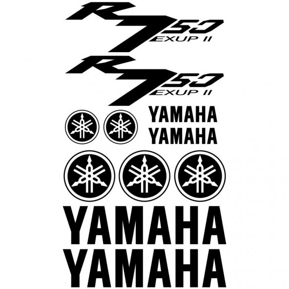 Sticker Masters Yamaha R750 Sticker Set
