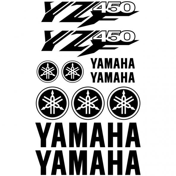 Sticker Masters Yamaha Yzf 450 Sticker Set