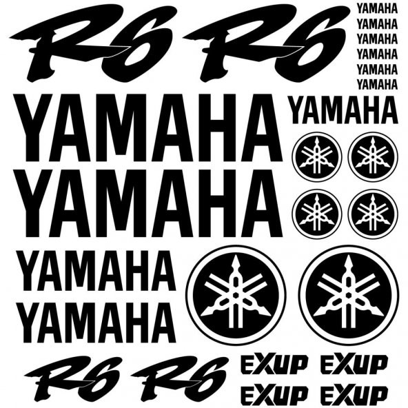 Sticker Masters Yamaha R6 Sticker Set 2