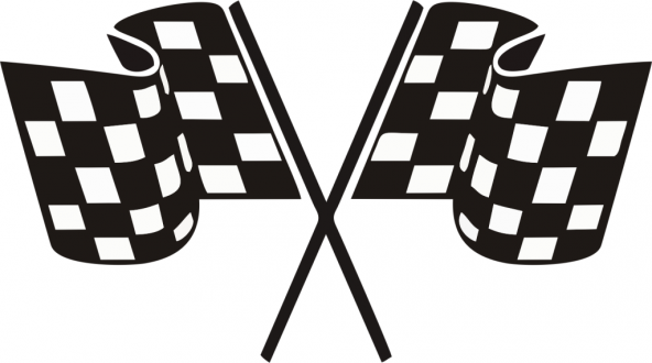 Sticker Masters Yarış Bayrağı Sticker ürün görseli