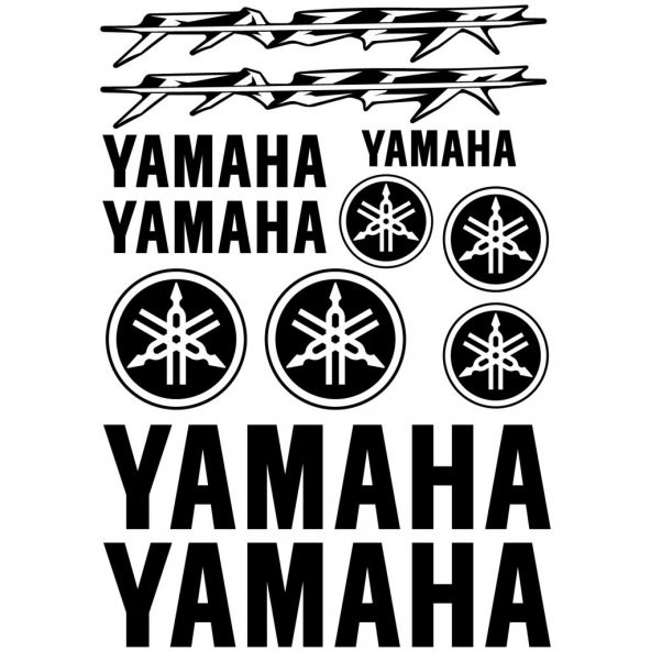 Sticker Masters Yamaha Fazer Sticker Set 3