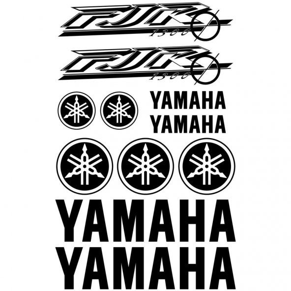 Sticker Masters Yamaha FJR 1300 Sticker Set