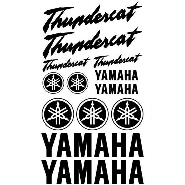 Sticker Masters Yamaha Thundercat Sticker Set