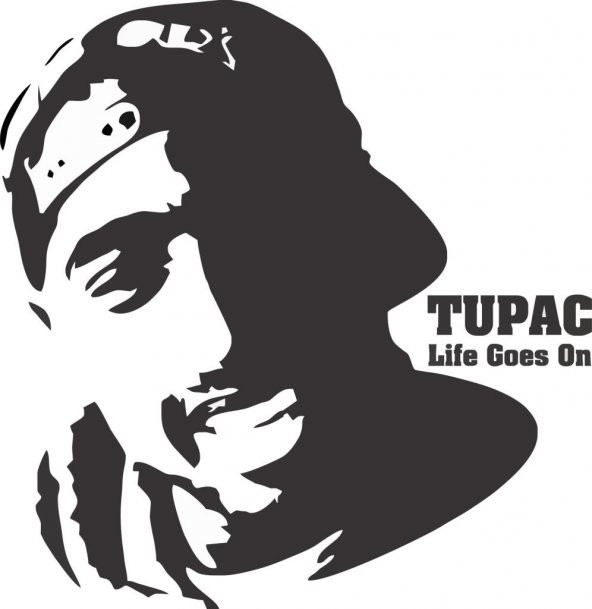 Sticker Masters Tupac Sticker ürün görseli
