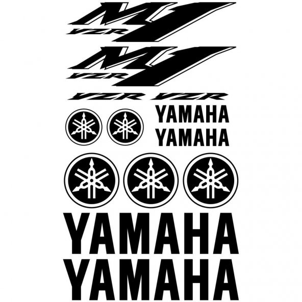 Sticker Masters Yamaha YZR M1 Sticker Set