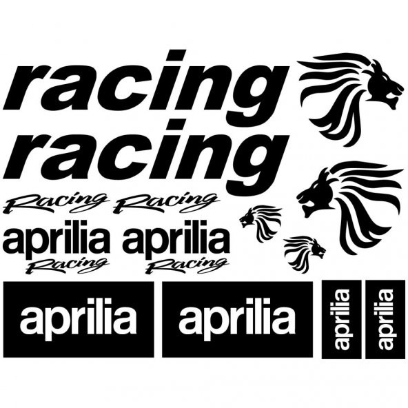 Sticker Masters Aprilia Racing Sticker Set