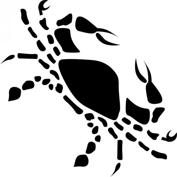 Sticker Masters Yengeç Burcu Sticker ürün görseli