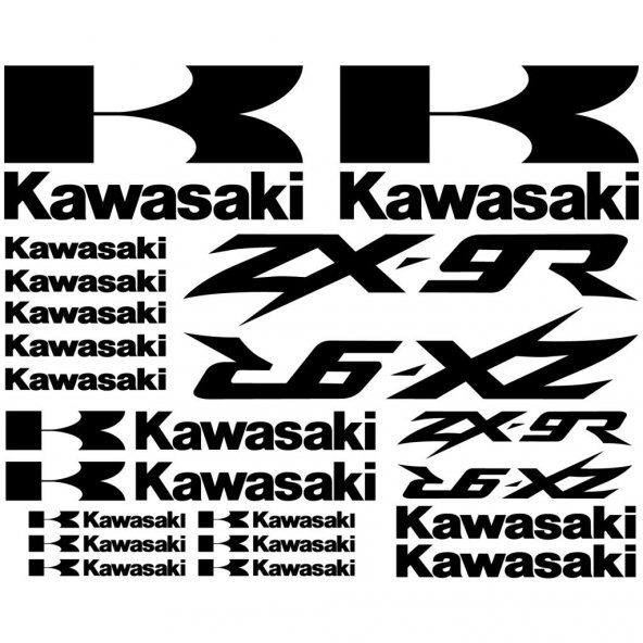 Sticker Masters Kawasaki ZX-9r Sticker Set
