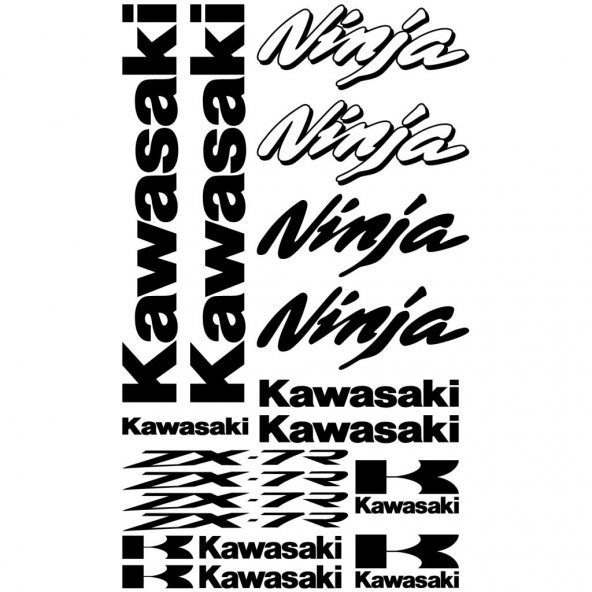 Sticker Masters Kawasaki Ninja ZX-7r Sticker Set