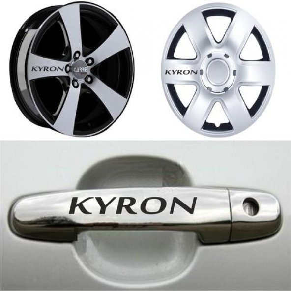 Sticker Masters Ssangyong Kyron Kapı Kolu Jant Sticker