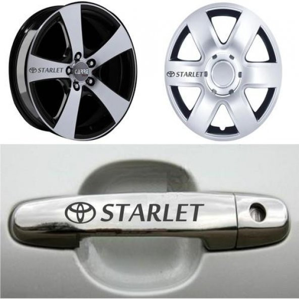 Sticker Masters Toyota Starlet Kolu Jant Sticker ürün görseli