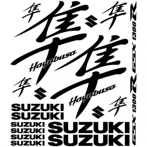 Sticker Masters Suzuki Hayabusa Gsx 1300r Sticker Set