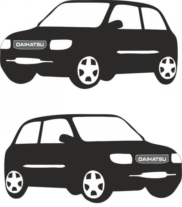 Sticker Masters Daihatsu Cuore Sticker ürün görseli