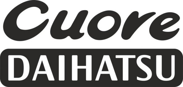 Sticker Masters Daihatsu Cuore Logo Sticker