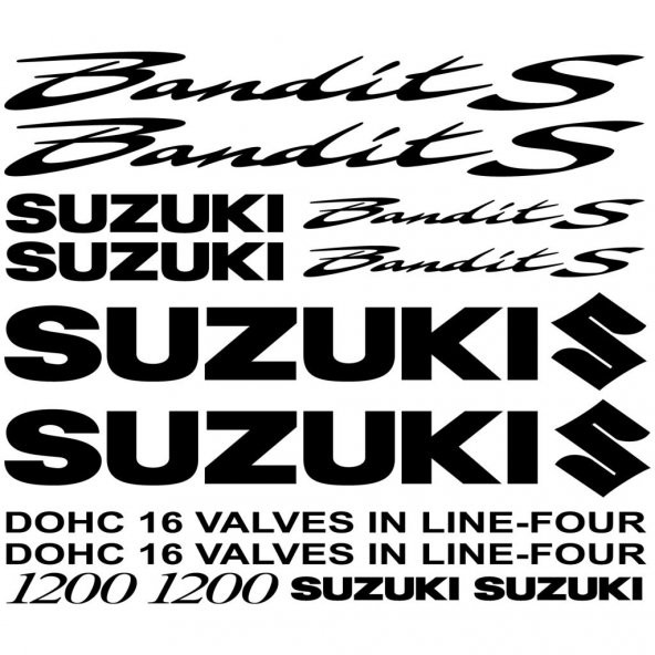 Sticker Masters Suzuki 1200 Bandit S Sticker Set