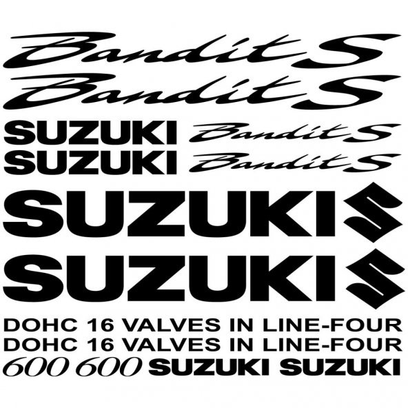 Sticker Masters Suzuki 600 Bandit S Sticker Set