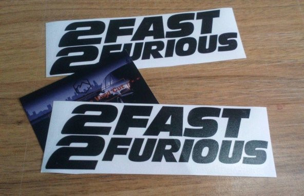 Sticker Masters The Fast And The Furious 2