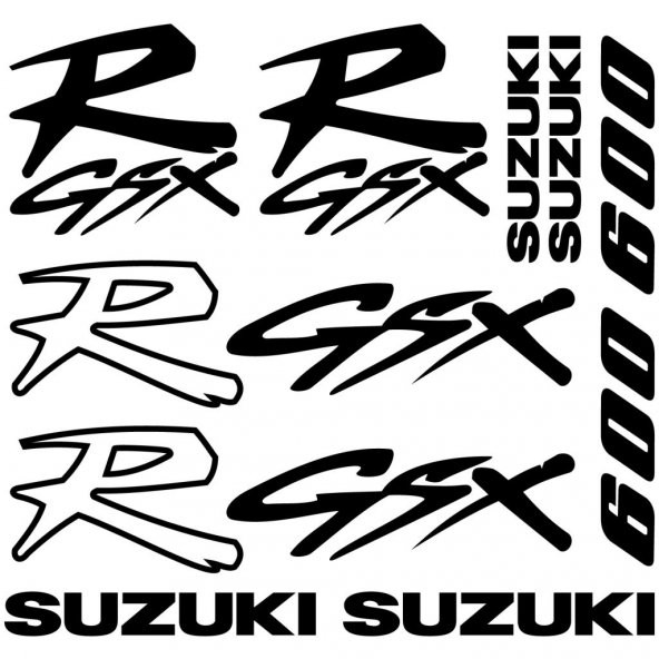 Sticker Masters Suzuki R Gsx 600 Sticker Set