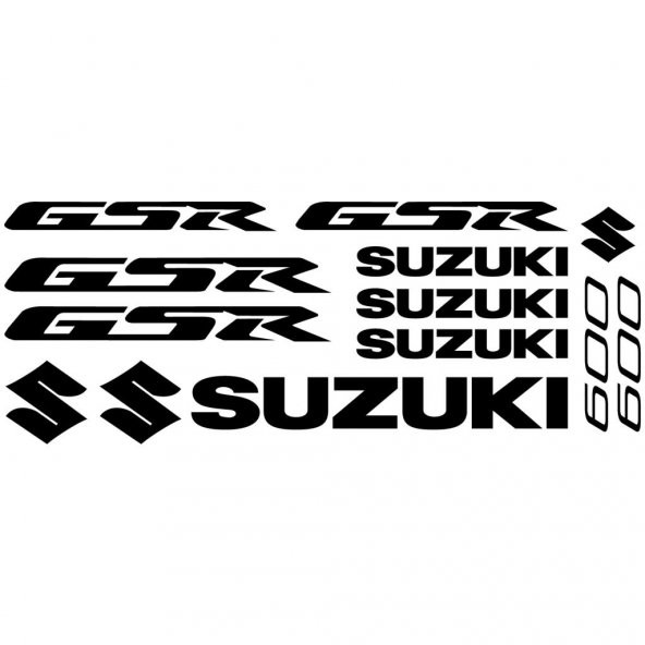 Sticker Masters Suzuki Gsr 600 Sticker Set