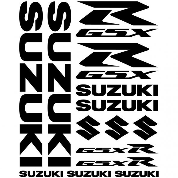 Sticker Masters Suzuki Gsx R Sticker Set