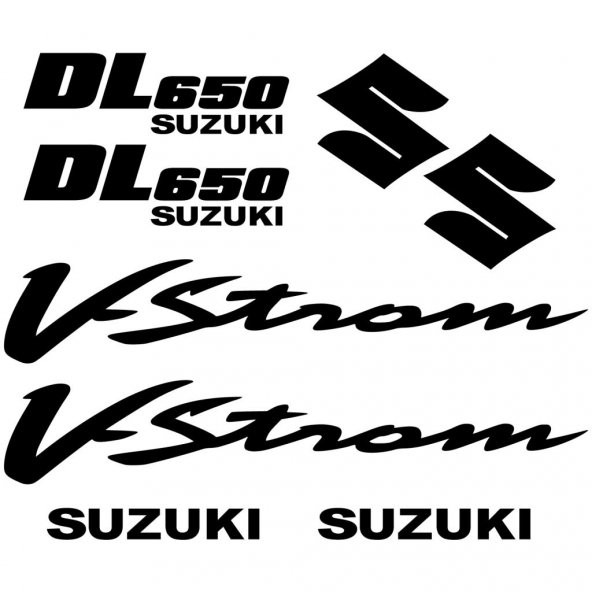 Sticker Masters Suzuki DL 650 Vstrom Sticker Set