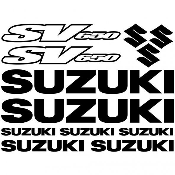 Sticker Masters Suzuki SV650 Sticker Set