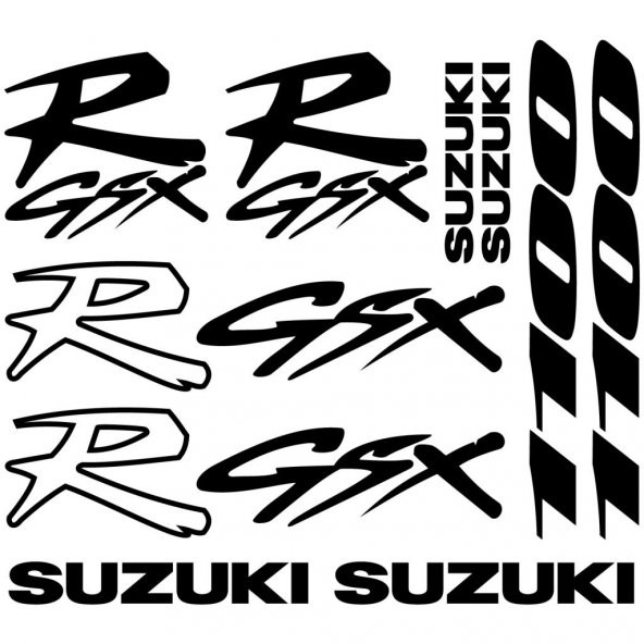 Sticker Masters Suzuki R Gsx 1100 Sticker Set