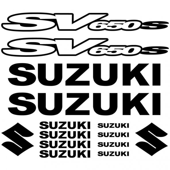 Sticker Masters Suzuki SV650 S Sticker Set