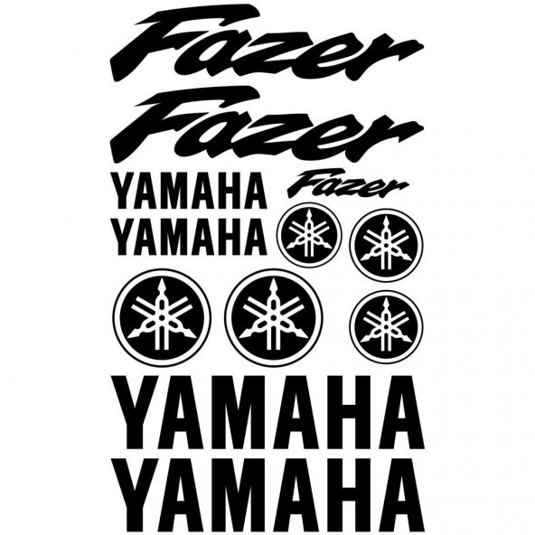 Sticker Masters Yamaha Fazer Sticker Set 1