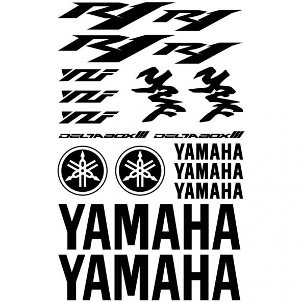 Sticker Masters Yamaha R1 Yzf Sticker Set 1