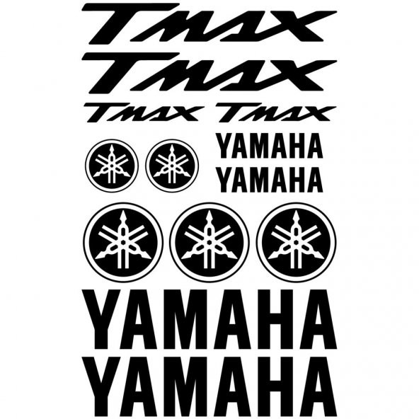 Sticker Masters Yamaha Tmax Sticker Set