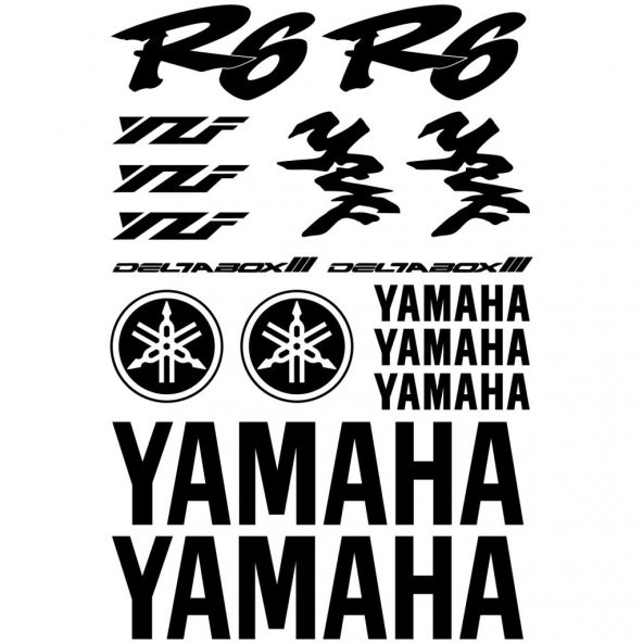 Sticker Masters Yamaha R6 Yzf Sticker Set