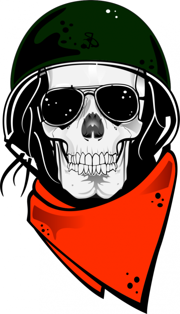 Sticker Masters Motorcu Kurukafa Sticker ürün görseli