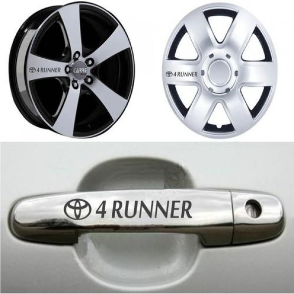 Sticker Masters Toyota 4 Runner Kapı Kolu Jant Sticker ürün görseli