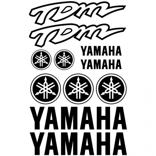 Sticker Masters Yamaha TDM Sticker Set